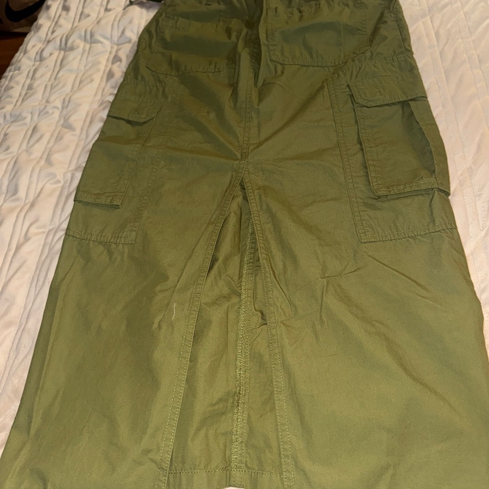 Target Olive Green Maxi Skirt